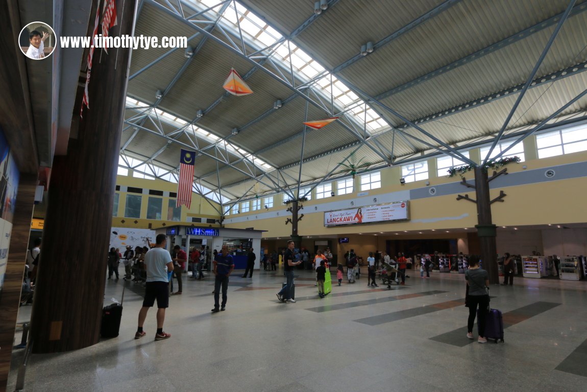 Main hall of Langkawi International Airport