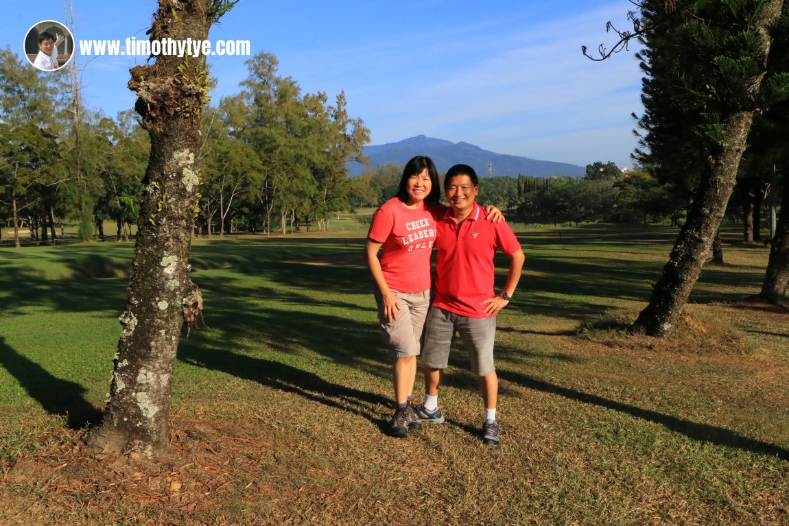 My wife and I at Cinta Sayang Resort