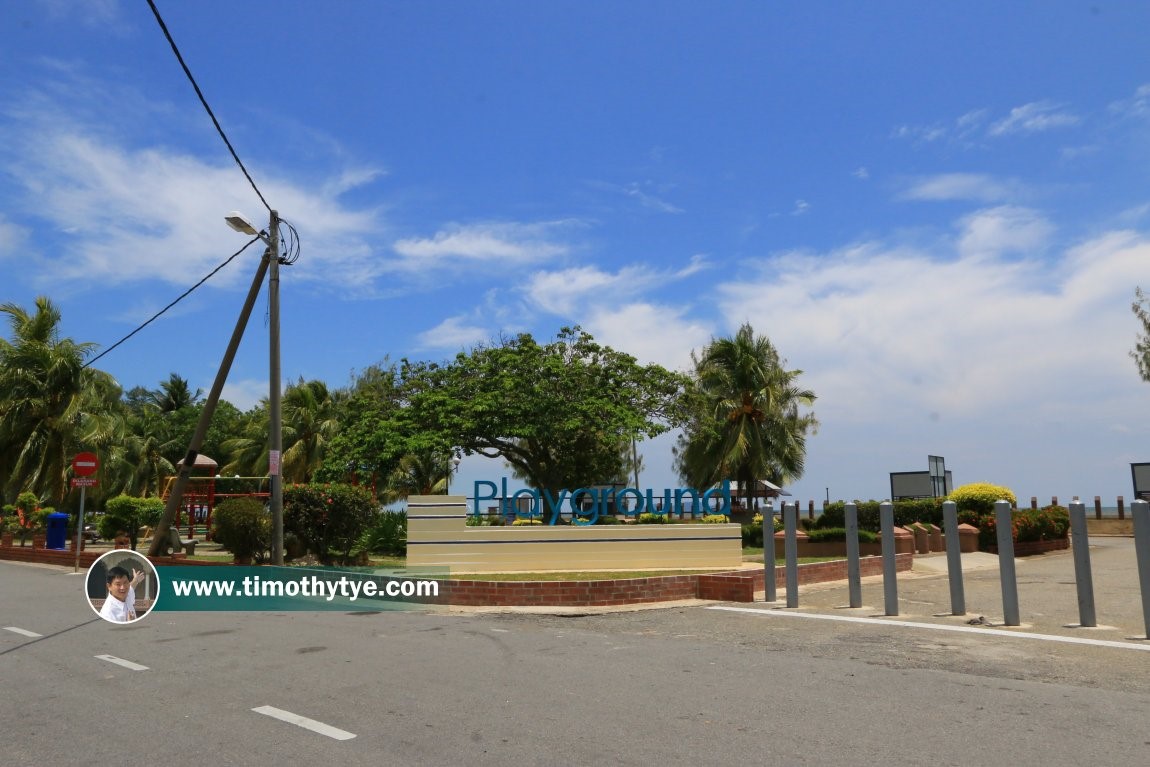 Children's playground at Pantai Murni