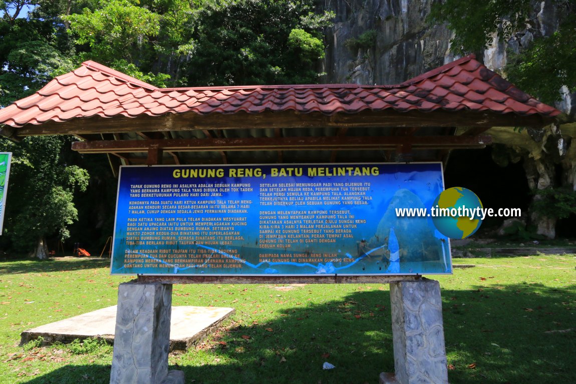 Gunung Reng in Batu Melintang, Jeli