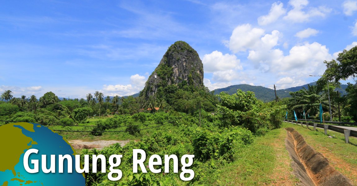 Gunung Reng in Batu Melintang, Jeli