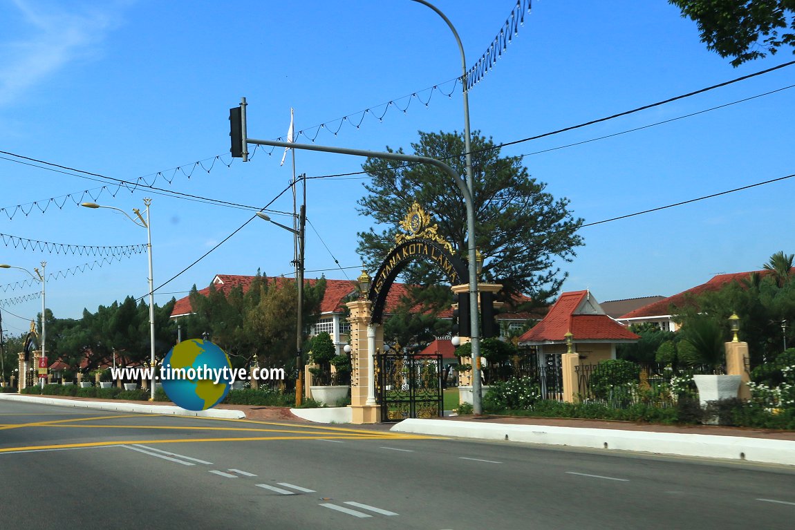 Gate of Istana Kota Lama, Kota Bharu