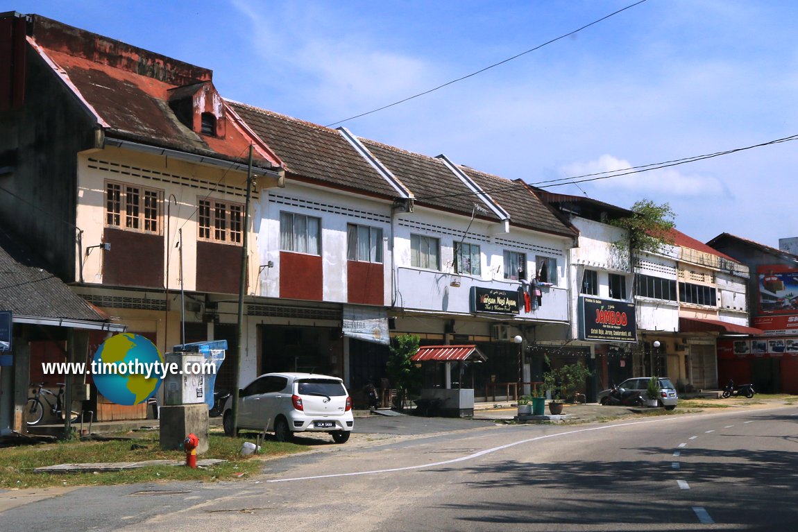 Shophouses in Tumpat