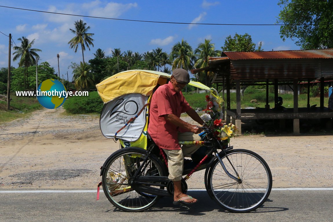 Trishawman in Tumpat