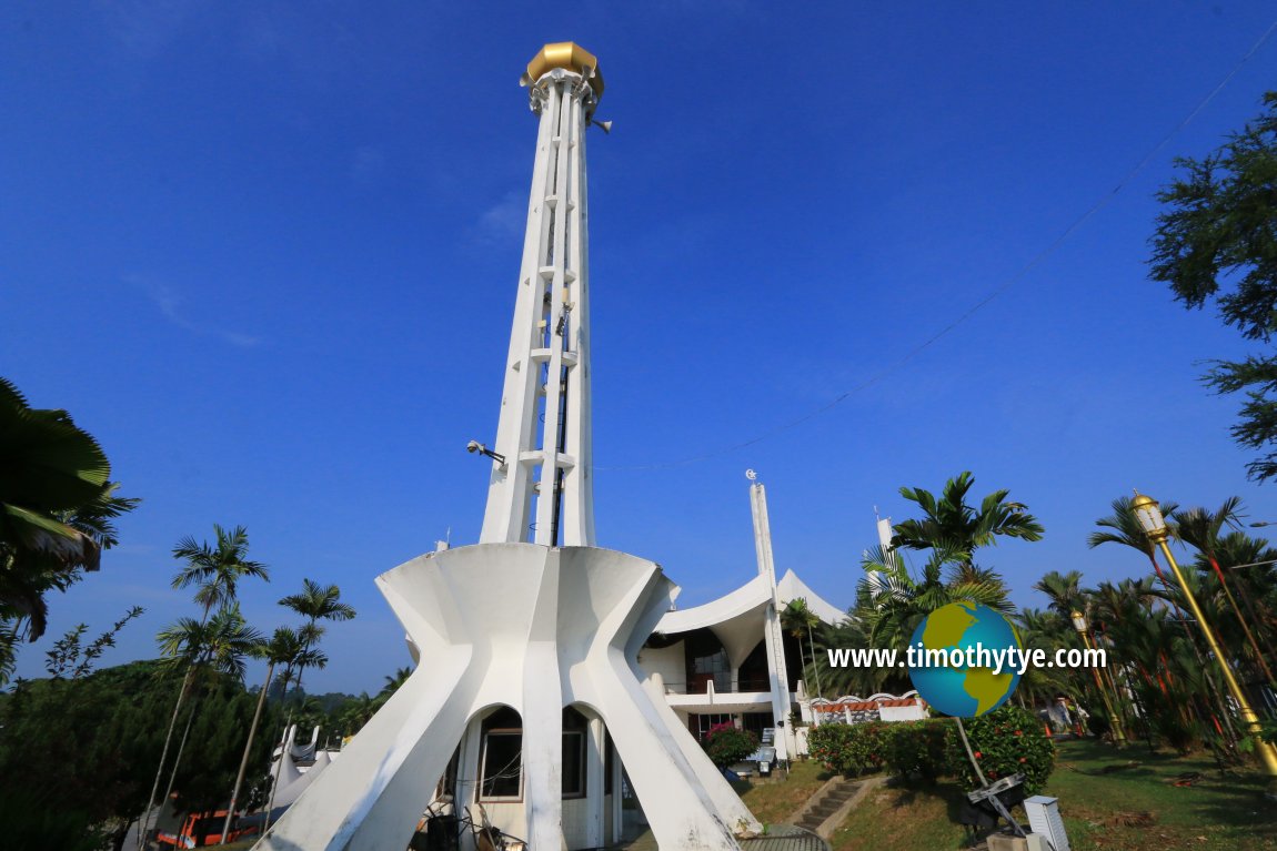 The minaret of Masjid Negeri Negeri Sembilan
