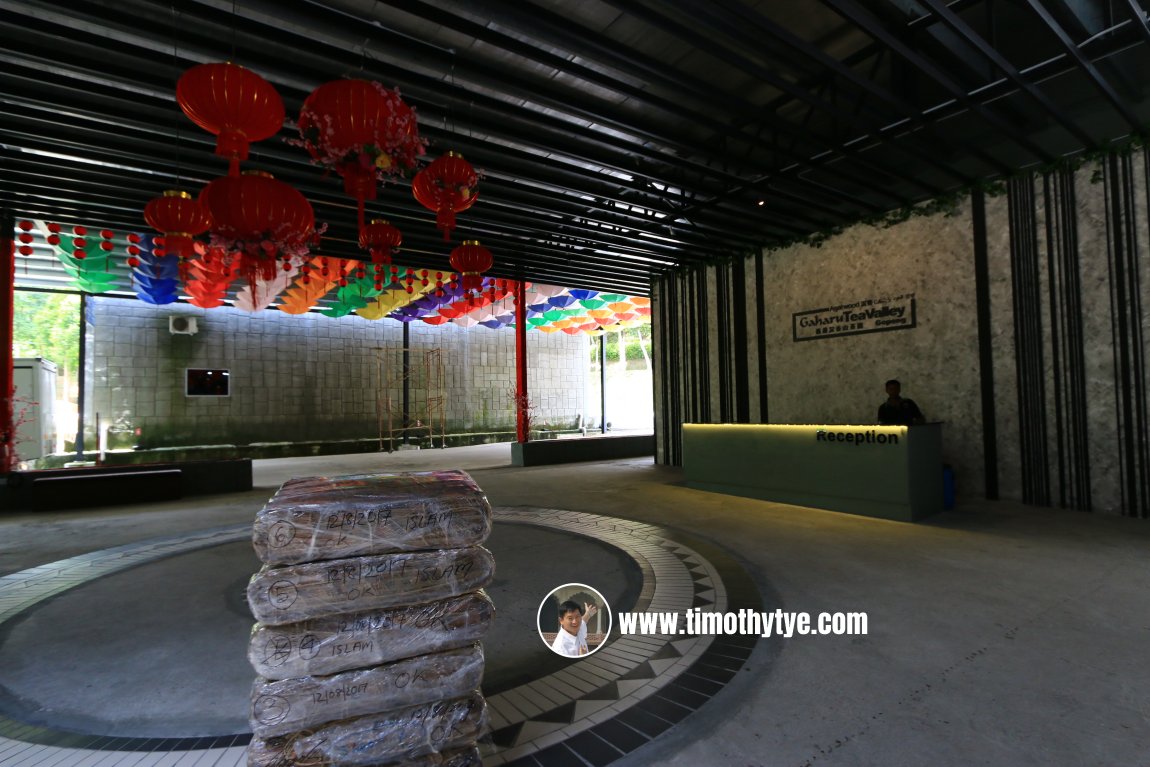 The Reception area of Gaharu Tea Valley