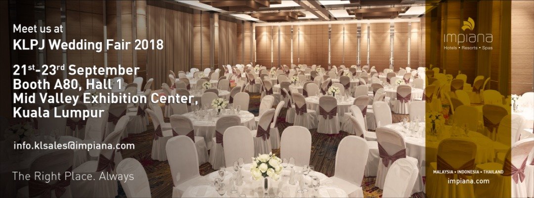Impiana Hotel Ipoh's Wedding Packages