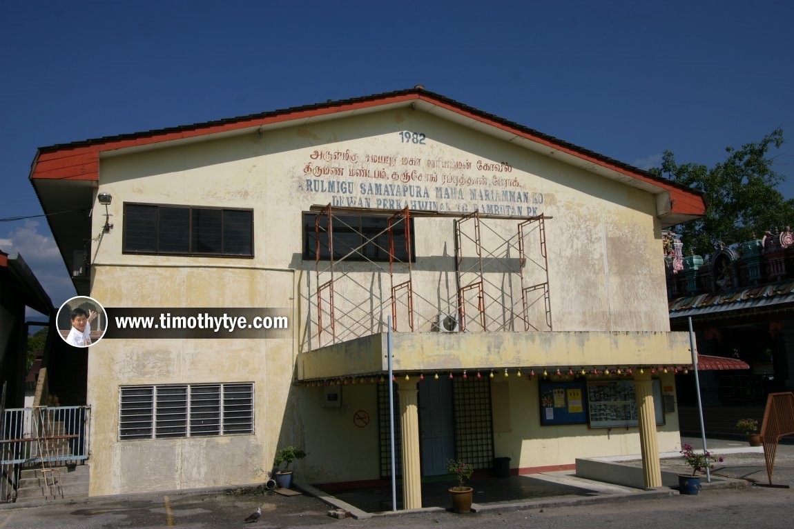 Arulmigu Samayapura Maha Mariamman Kovil, Tanjung Rambutan