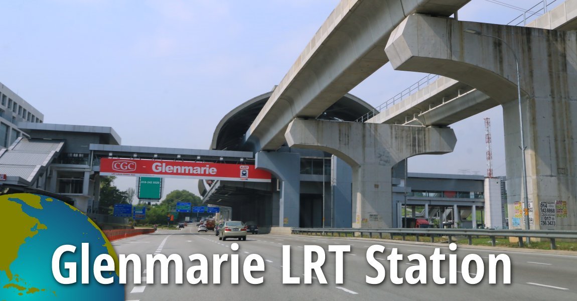 Glenmarie route lrt Sultan Abdul