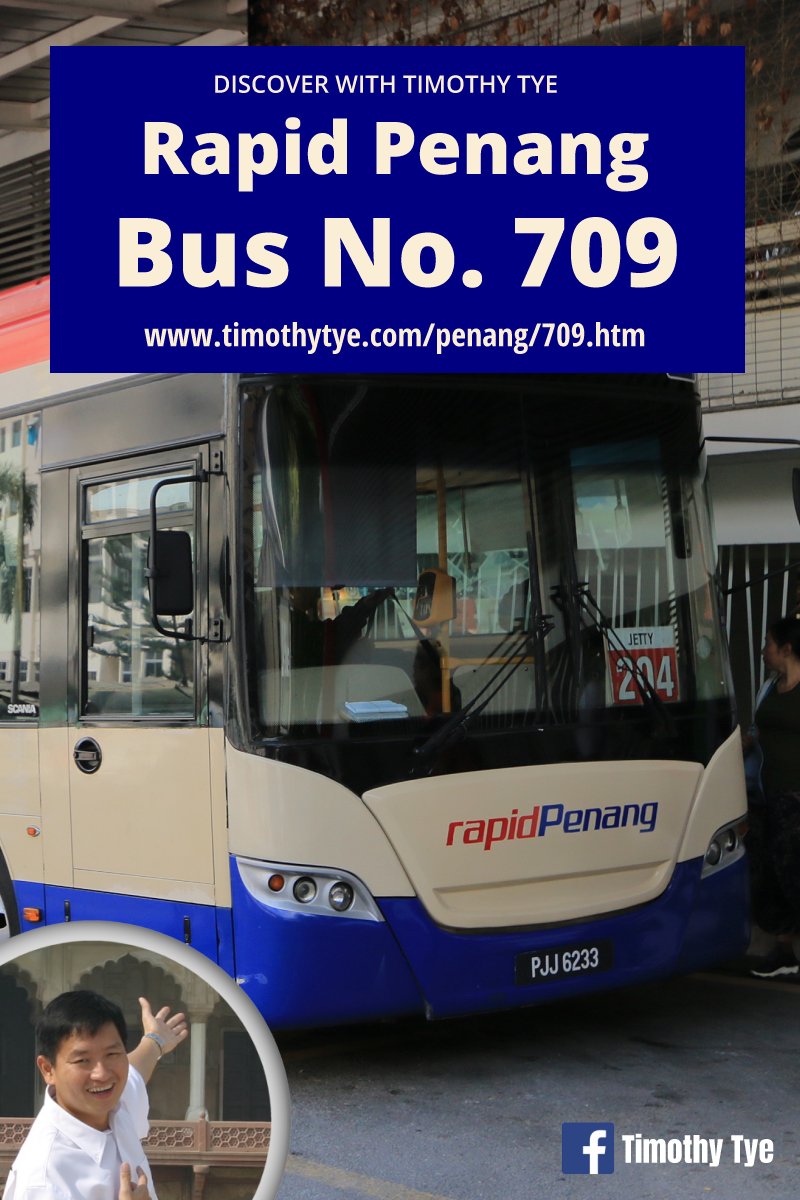 Rapid Penang Bus 709 Penang Sentral To Bukit Mertajam