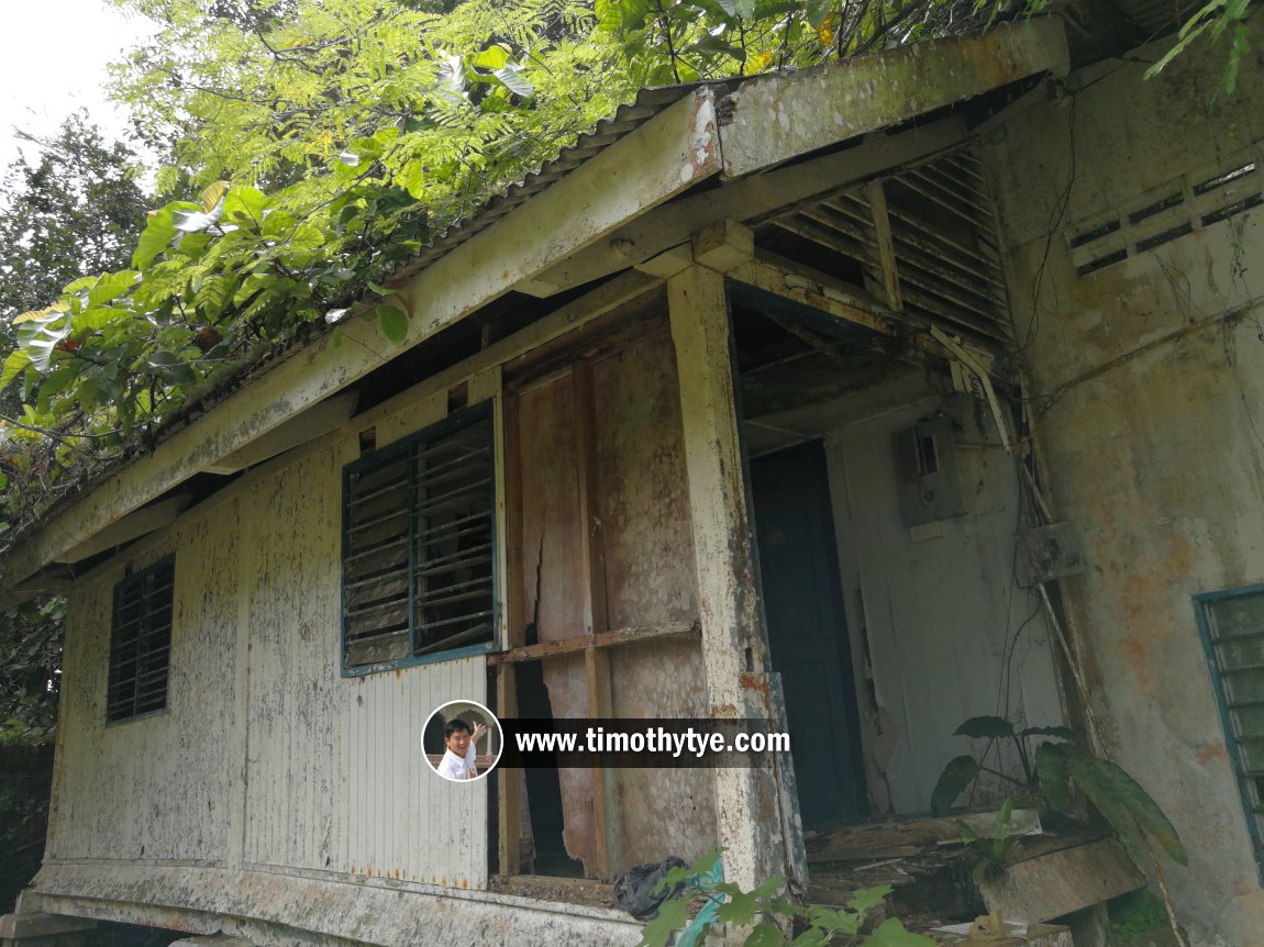 Disused building at Coolie Lines