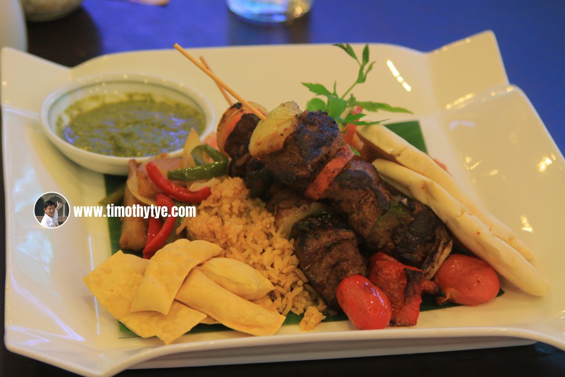Char grill imported tender beef kebab