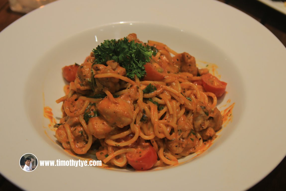 Cajun Chicken Pasta @ Monroe Restaurant