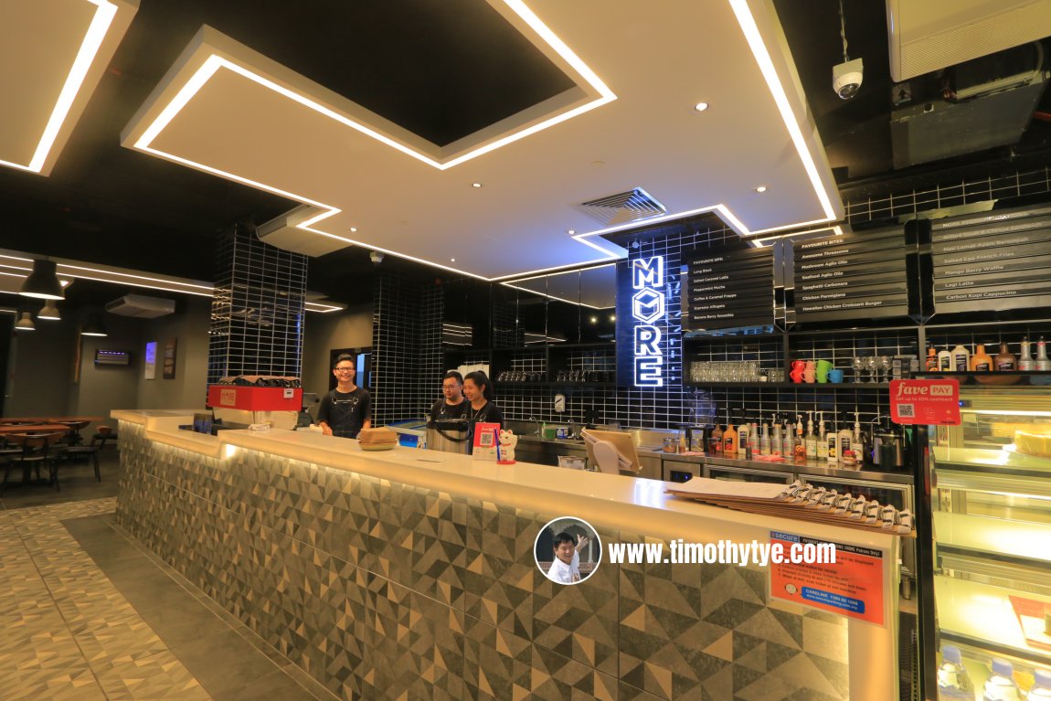 Service counter @ More by Arang Coffee