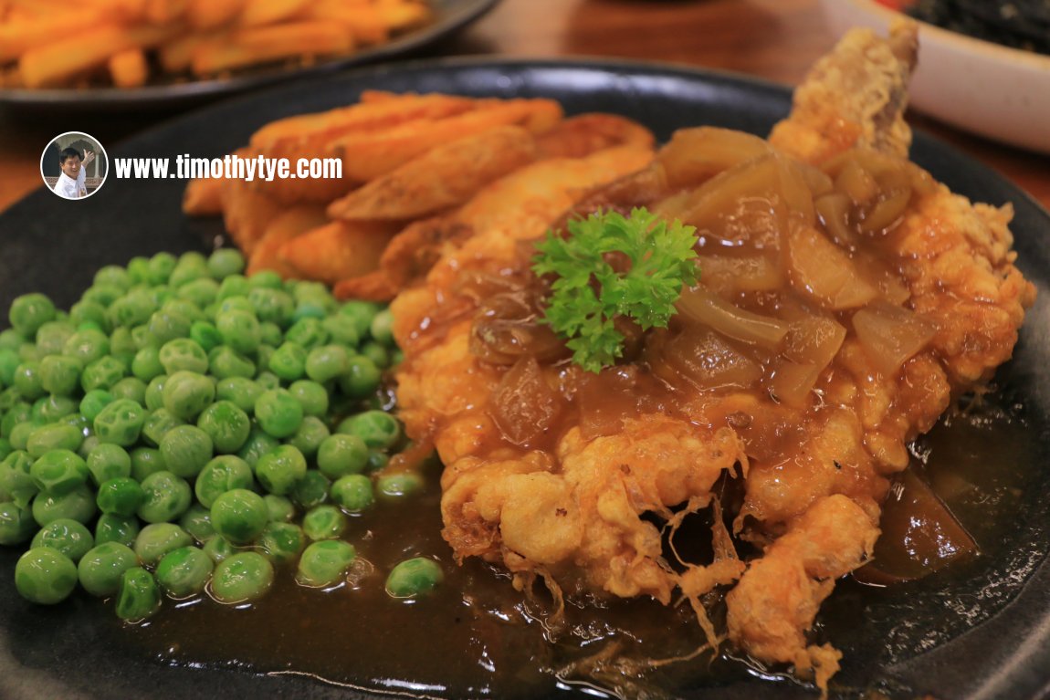 Hainanese Chicken Chop @ More by Arang Coffee