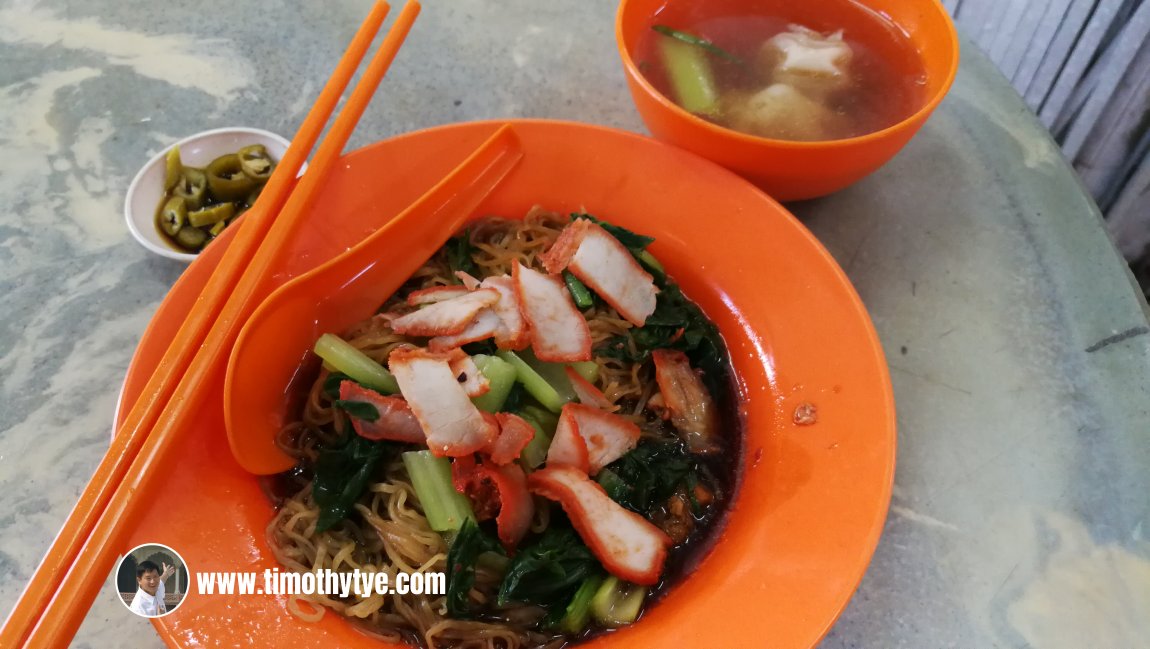 Wan Than Mee at Nam Seng Cafe