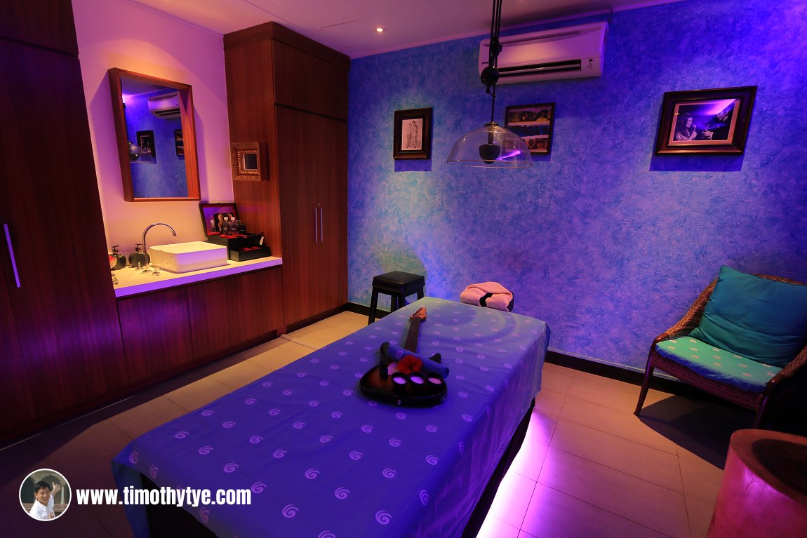 Rhythm And Motion treatment room at Rock Spa