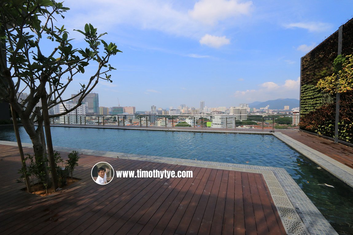 Tower A swimming pool at Tropicana 218 Macalister