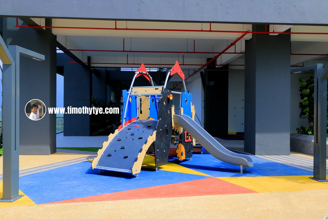 Children's playground at Tropicana 218 Macalister