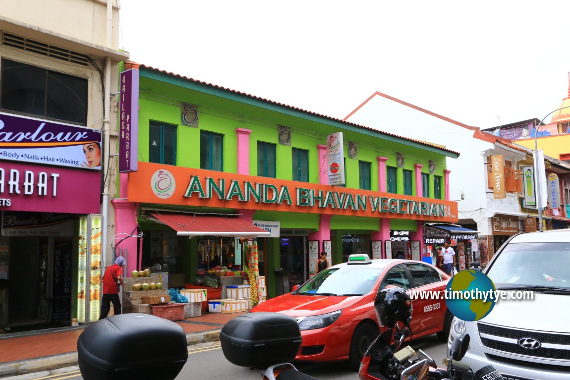 Ananda Bhavan Vegetarian Restaurant on Syed Alwi Road