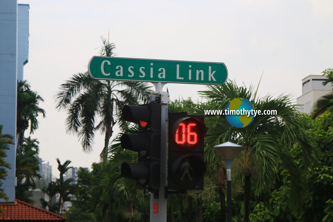 Cassia Link road sign