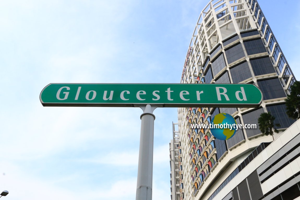 Gloucester Road roadsign