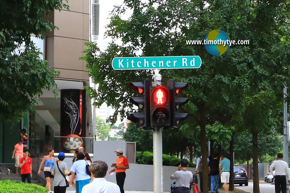 Kitchener Road roadsign