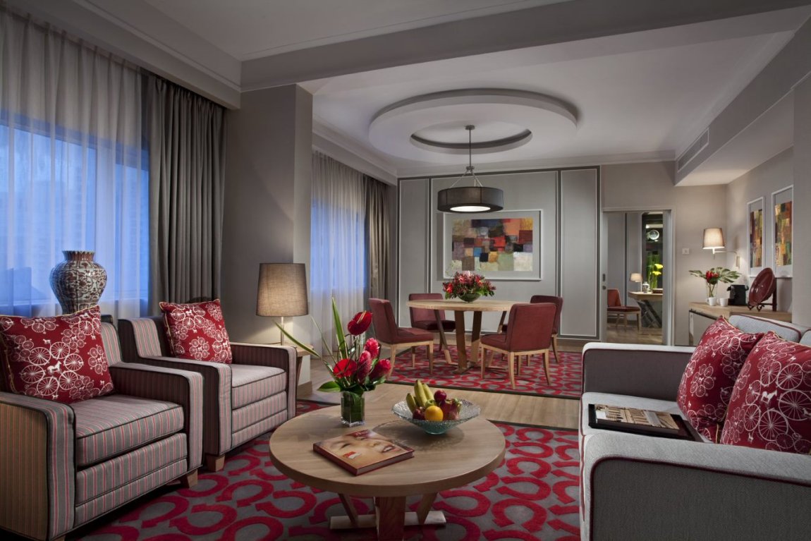 Living Room, Premier Suite, Orchard Hotel Singapore