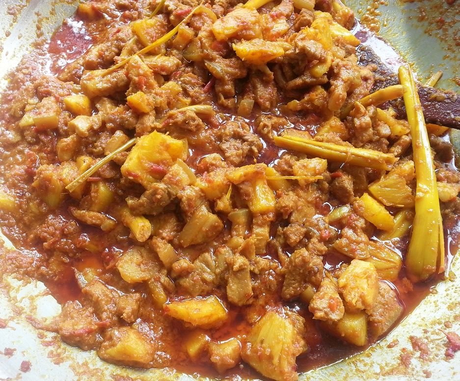 Pork & Pineapple Curry Filling