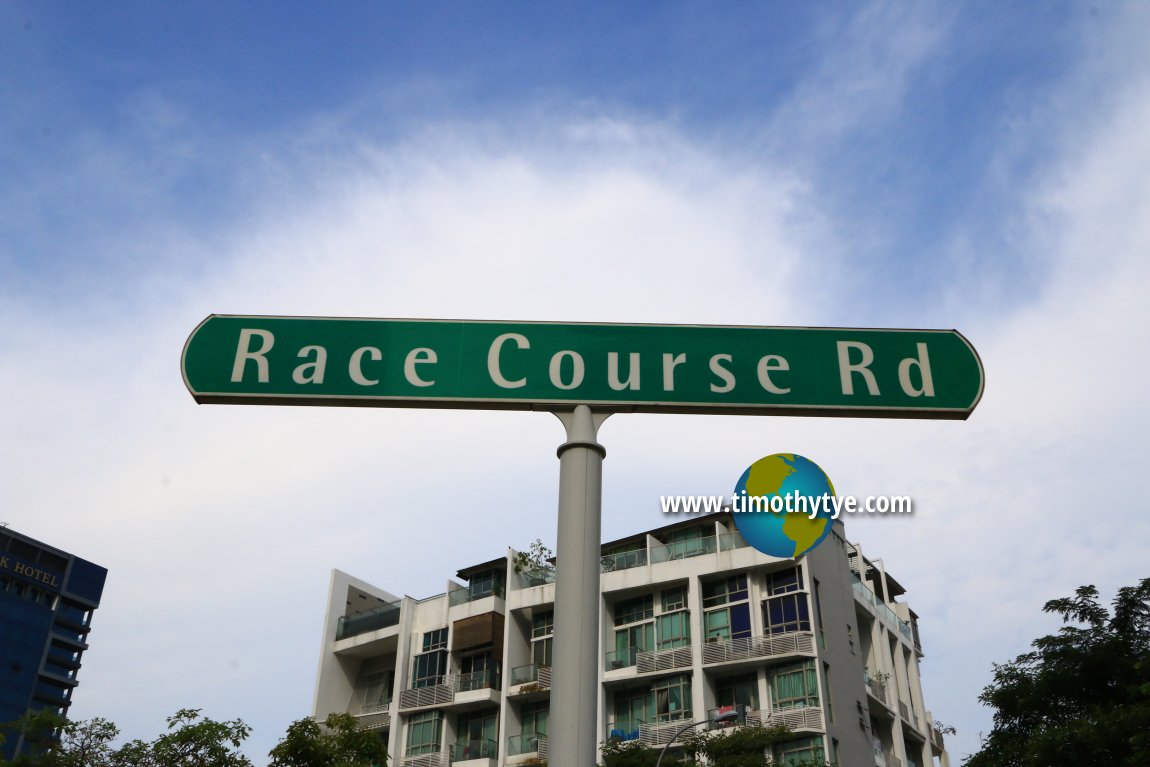 Race Course Road roadsign