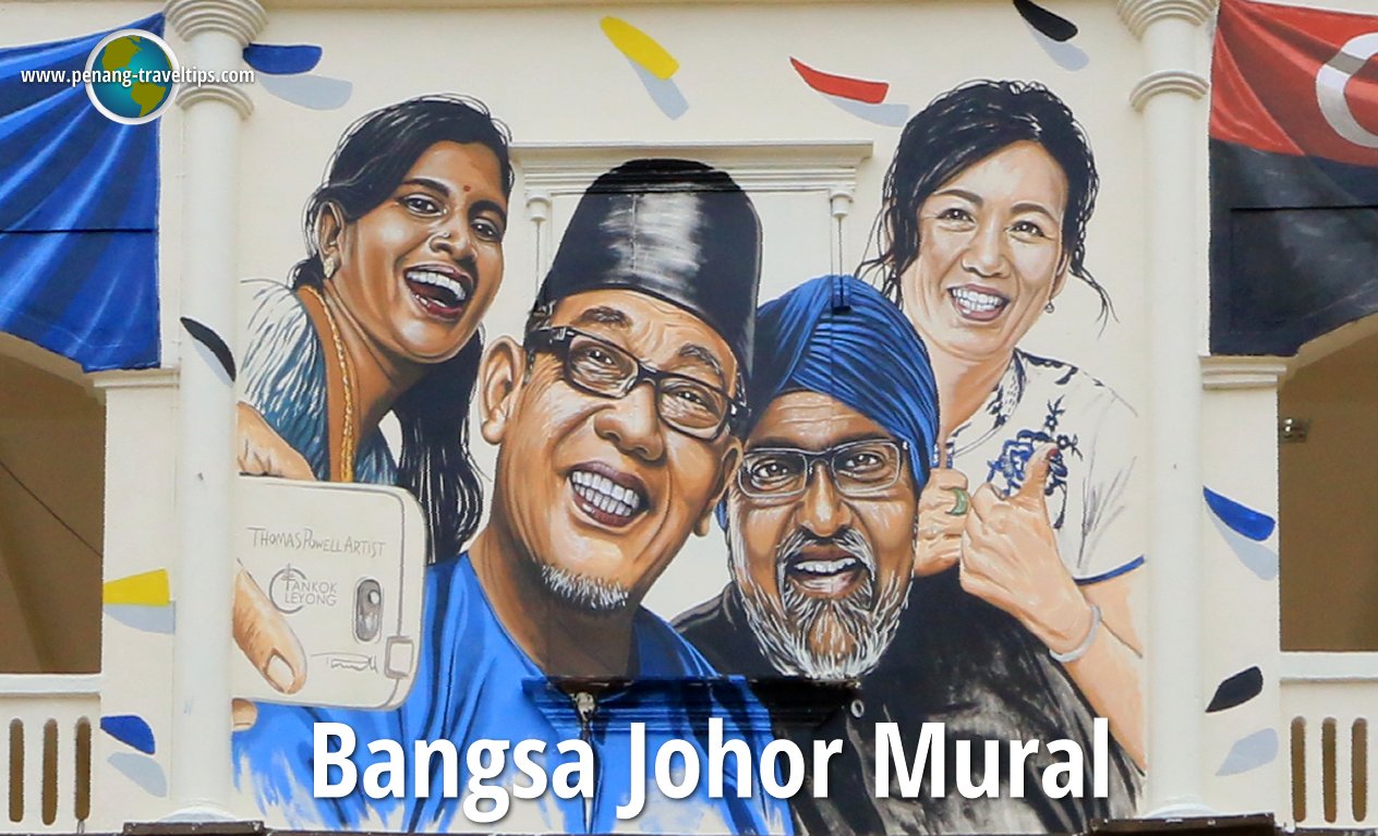 Bangsa Johor mural, Muar