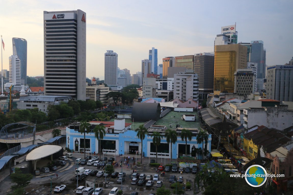 Central Market, as seen from above