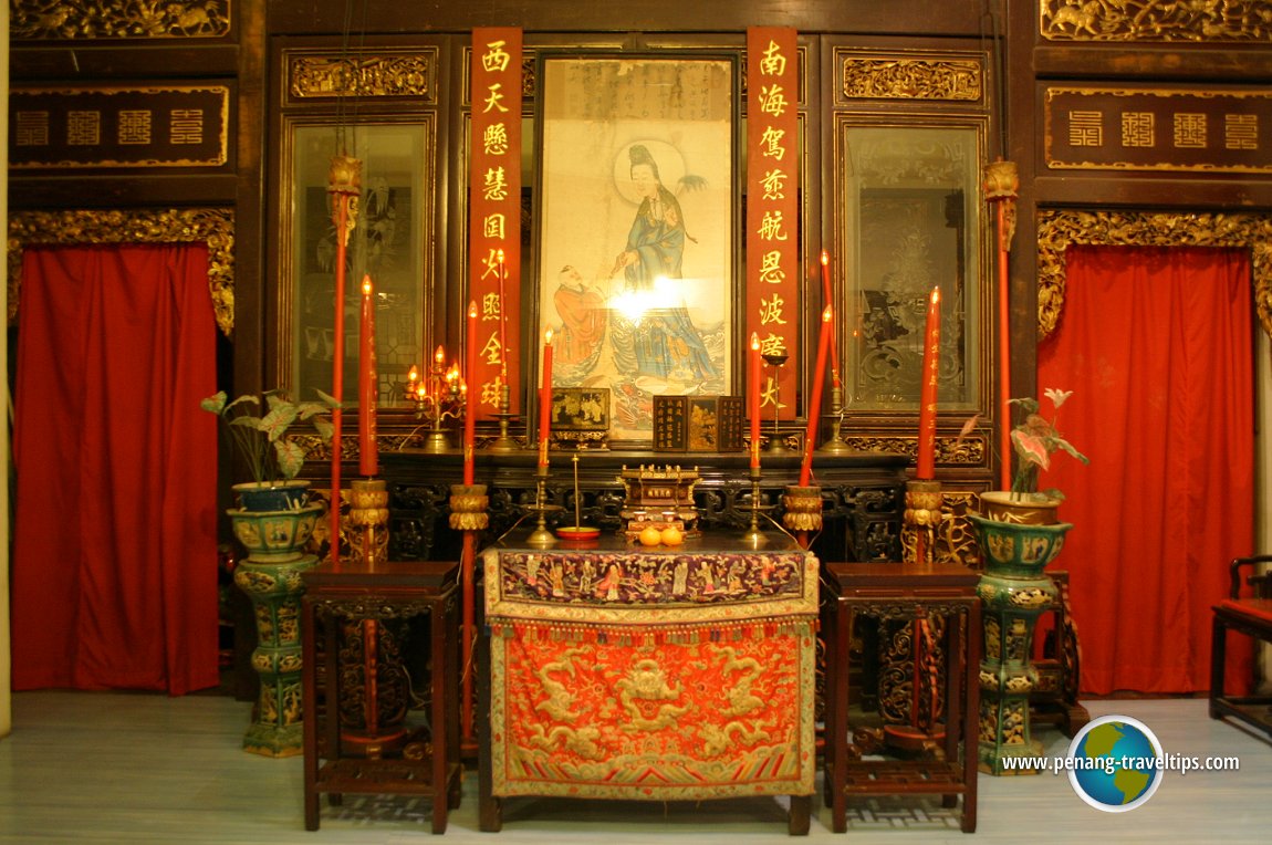 Chinese altar display at Muzium Negara