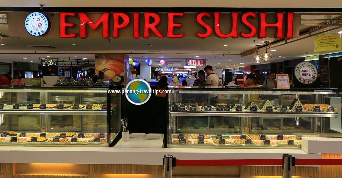 Empire Sushi outlet at Gurney Plaza, Penang