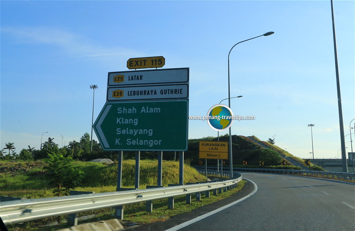 Exit 115, North-South Expressway Northern Route