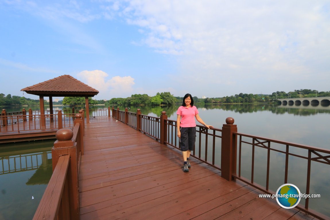 Goh Chooi Yoke at the Putrajaya Lake Recreational Centre