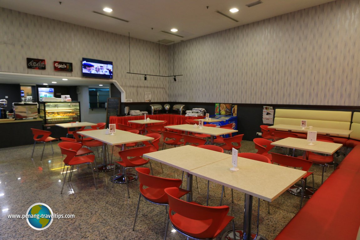 The cafe in Travelodge City Centre