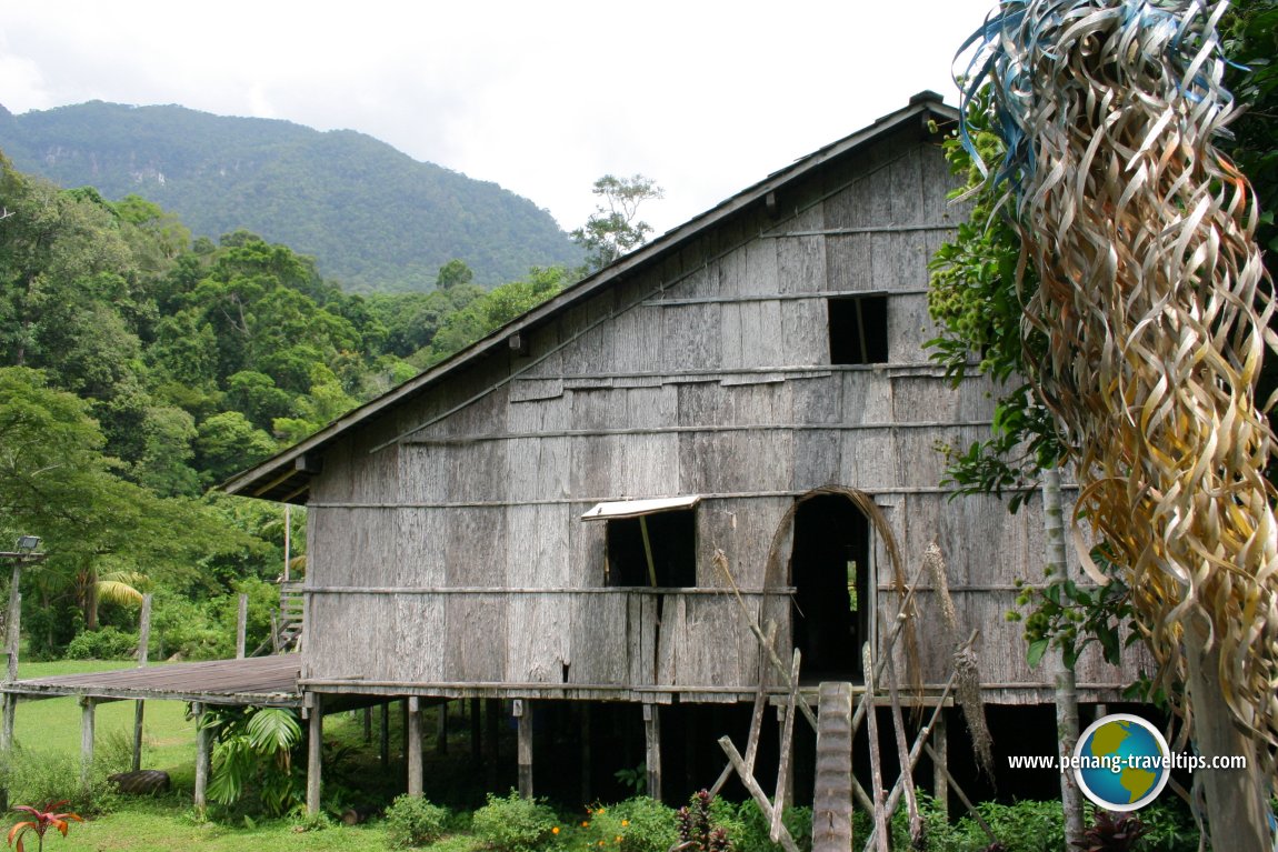 Iban longhouse, Sarawak Cultural Village