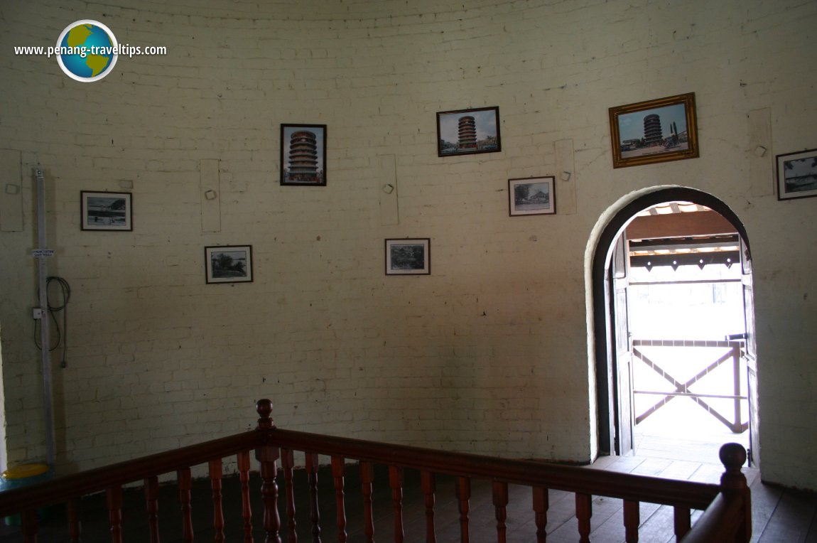 Interior of the Leaning Tower of Teluk Intan