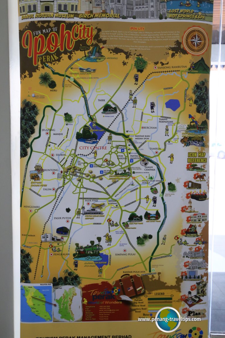 ipoh tourist map pdf