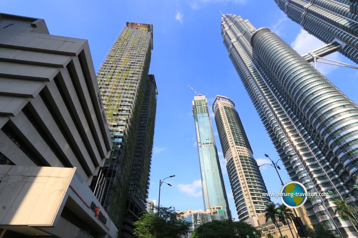 Jalan Ampang skyscrapers