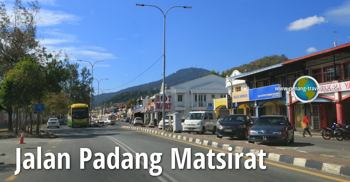 Jalan Padang Matsirat, Langkawi