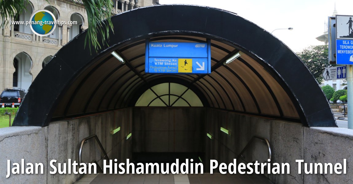 Jalan Sultan Hishamuddin Pedestrian Tunnel