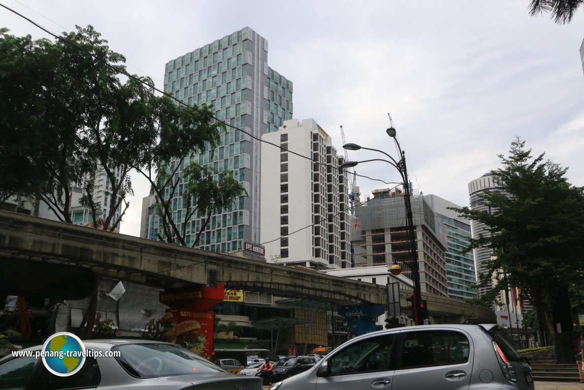 Jalan Sultan Ismail, at the junction of Jalan P. Ramlee