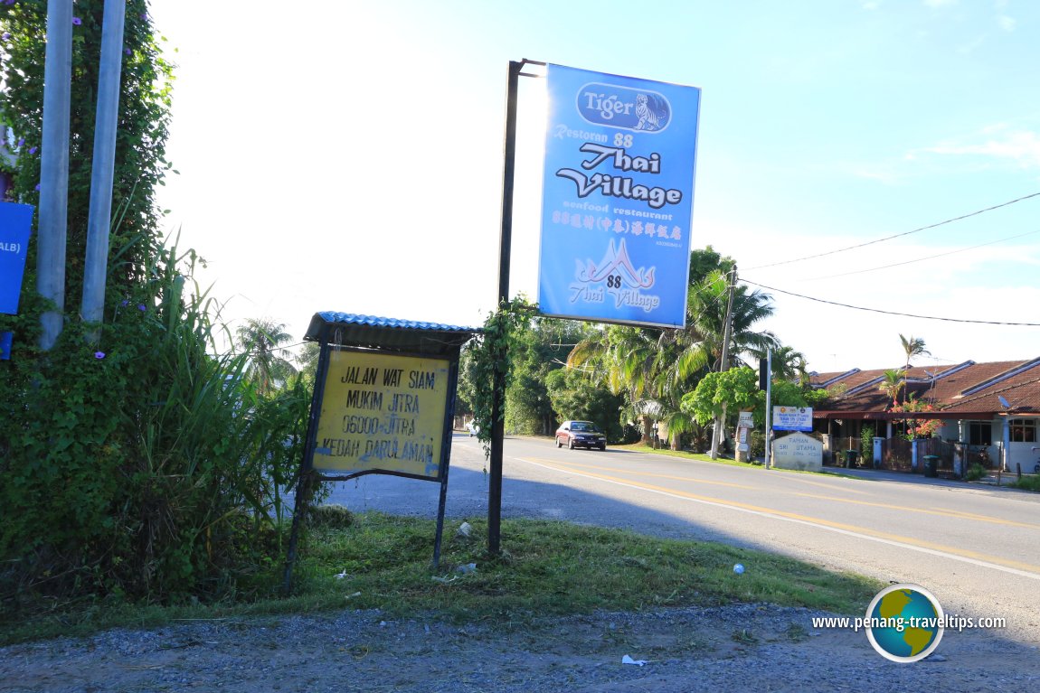 Jalan Wat Siam, Jitra