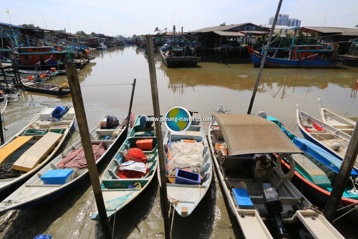 Jeti Sungai Labu, Sekinchan