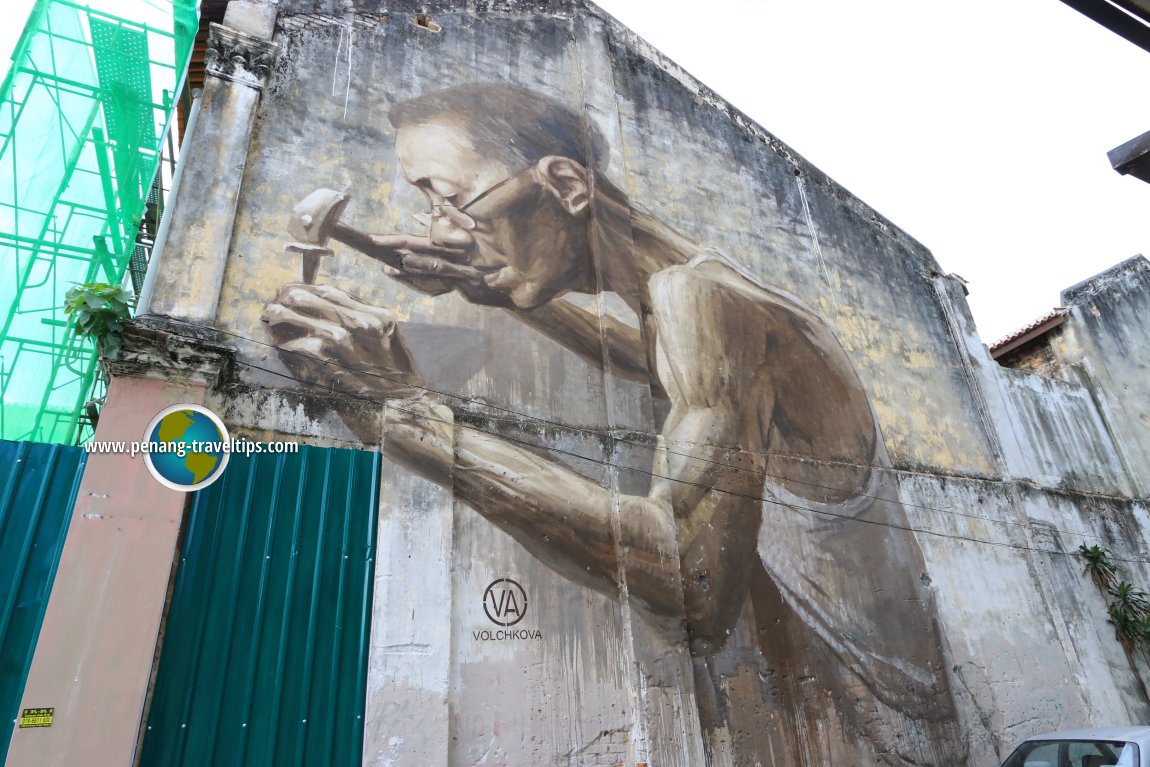 Julia Volchkova's Goldsmith Mural