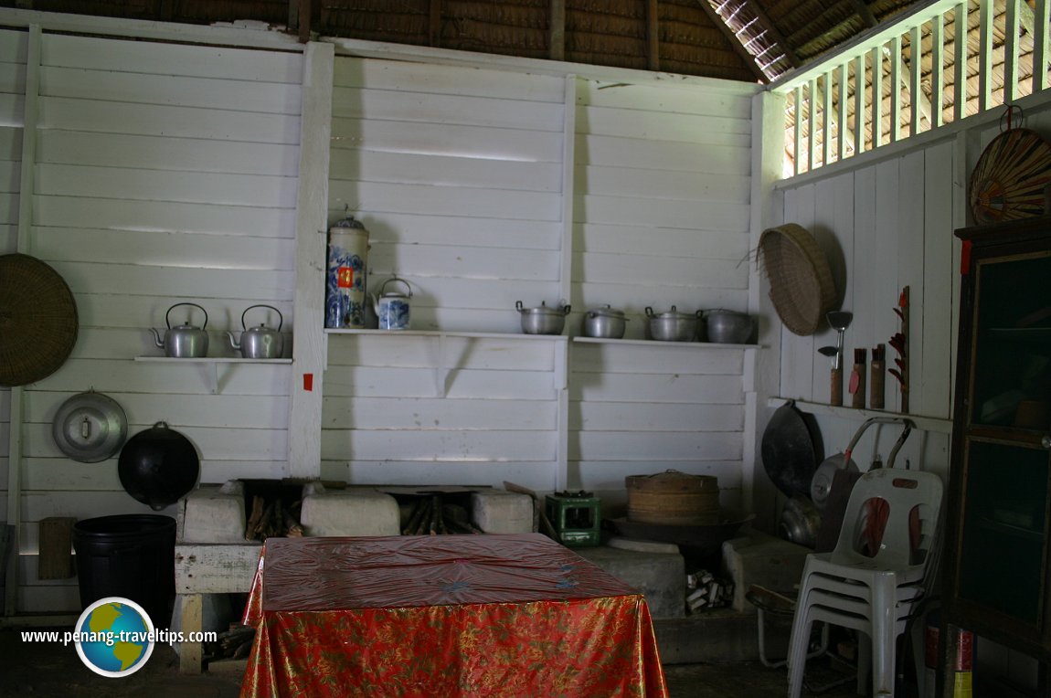 The kitchen in the Chinese Farm House
