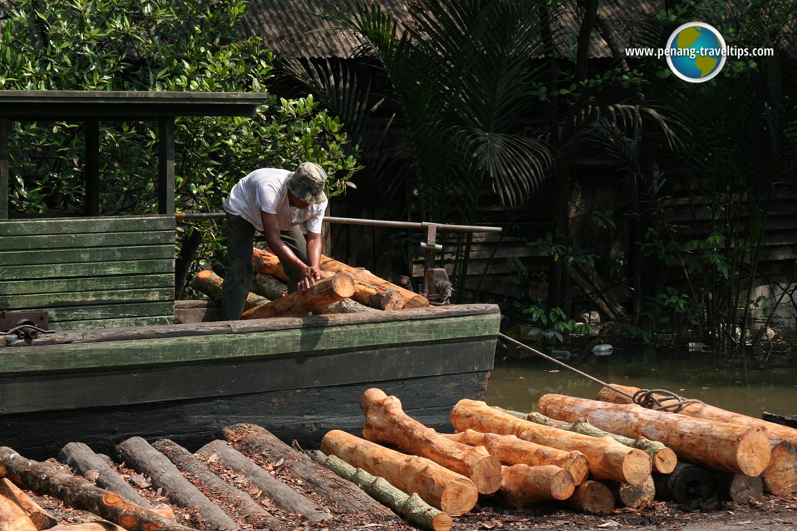 Kuala Sepetang Charcoal Factory