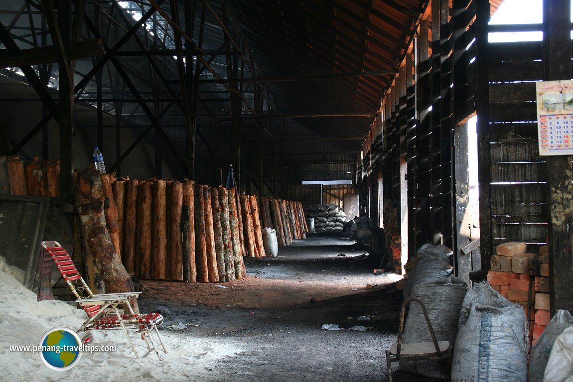 Kuala Sepetang Charcoal Factory